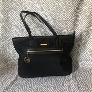 MIchael kors black tote bag